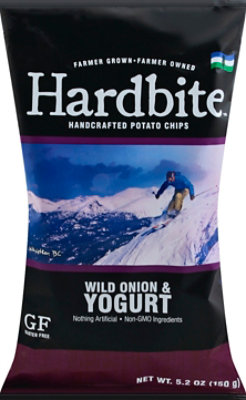 Hardbite Potato Chips Wild Onion & Yogurt - 150 Gram - Image 2