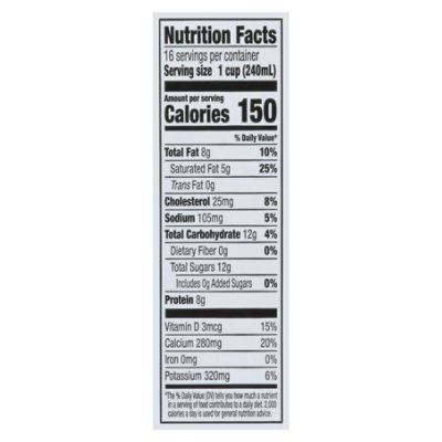 O Organics Whole Milk Vitamin D - 1 Gallon - Image 3