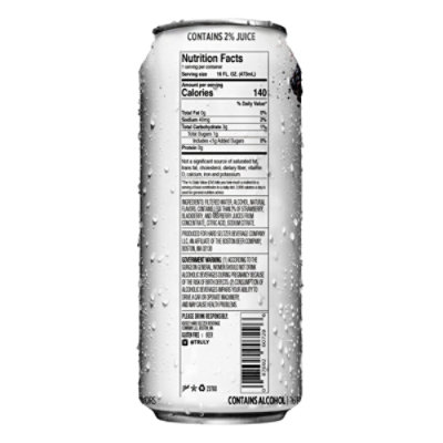 Truly Hard Seltzer Spiked & Sparkling Water Wild Berry 5% ABV Can - 16 Fl. Oz. - Image 3