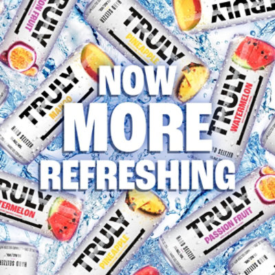 Truly Hard Seltzer Spiked & Sparkling Water Wild Berry 5% ABV Can - 16 Fl. Oz. - Image 4