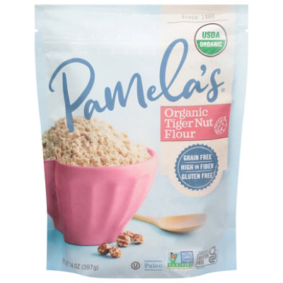 Pamelas Tiger Nut Flour Organic - 14 Oz