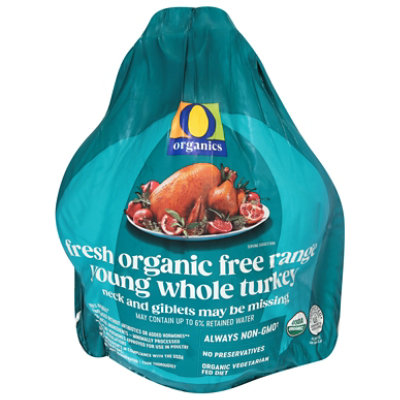 O Organics Organic Whole Turkey Young Fresh - 12 Lb - Image 1