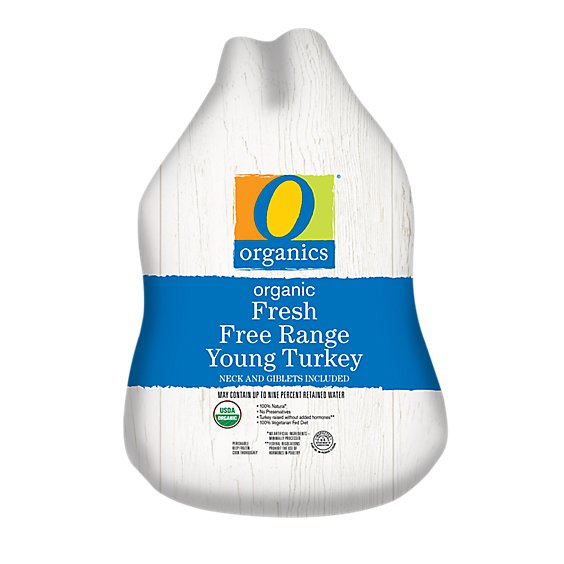 O Organics Organic Whole Turkey Young Fresh - 12 Lb