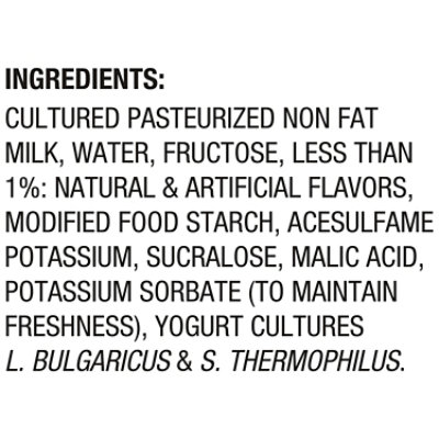 Light + Fit Greek Toasted Marshmallow Vanilla Nonfat Gluten Free Yogurt - 5.3 Oz - Image 4