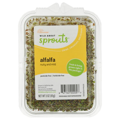 Wild About Sprouts Amazing Alfalfa - 3 Oz