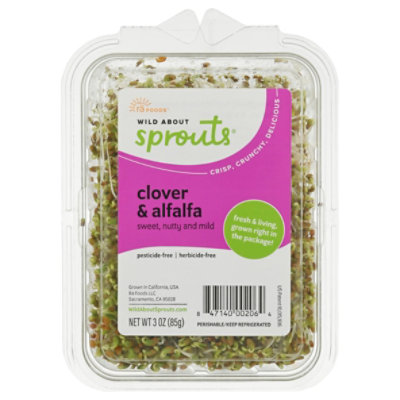 Wild About Sprouts Crispy Clover And Alfalfa - 3 Oz - Image 3