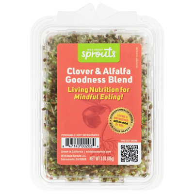 Wild About Sprouts Crispy Clover And Alfalfa - 3 Oz - Image 3