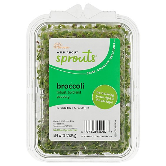 Wild About Sprouts Bold Broccoli - 3 Oz