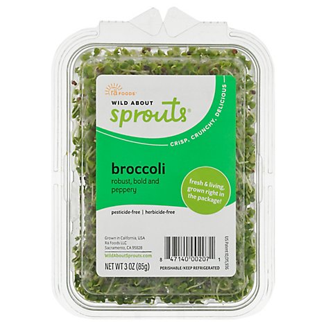 Wild About Sprouts Bold Broccoli - 3 Oz