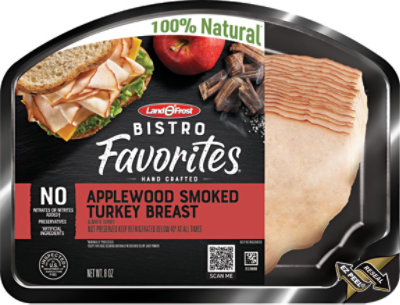 Land O Frost Bistro Favorites Applewood Smoked Turkey Breast - 8 Oz - Image 1