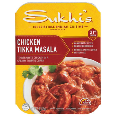 Sukhi's Indian Chicken Tikka Masala Gluten Free Prepared Meal - 15 Oz - Image 2