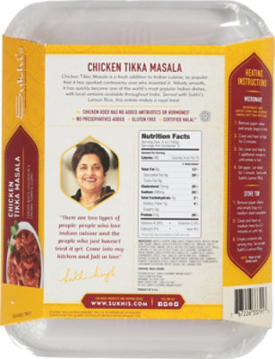 Sukhi's Indian Chicken Tikka Masala Gluten Free Prepared Meal - 15 Oz - Image 5