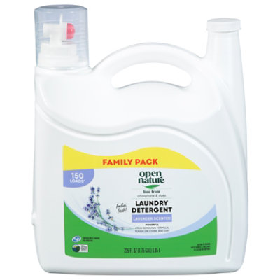 Open Nature Laundry Detergent Lavender Scent Family Pack - 225 Fl. Oz. - Image 2
