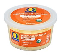 O Organics Organic Cheese Parmesan Shaved Aged 10 Months - 4 Oz
