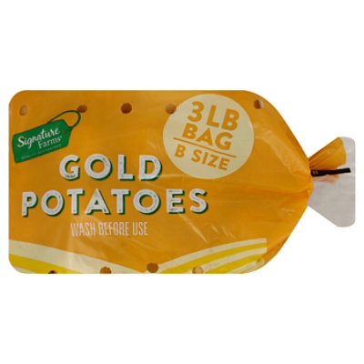 Signature Select/Farms Potatoes Gold - 3 Lb - Image 1