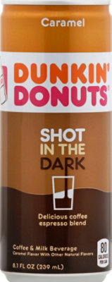 Dunkin Donuts Iced Coffee Beverage Espresso Shot In The Dark Caramel - 8.1 Fl. Oz. - Image 2