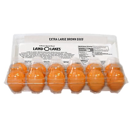 Land O Lakes Eggs Brown Extra Large - 12 Count - Image 2