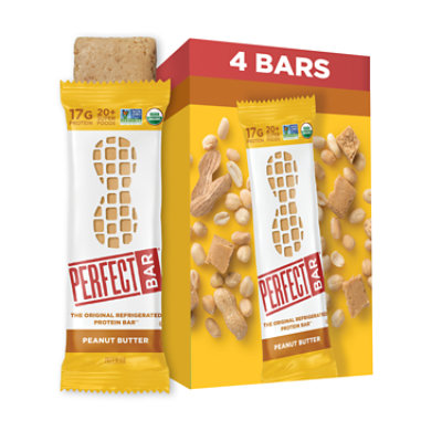 Perfect Bar Gluten-Free Peanut Butter Refrigerated Organic Protein Bar - 4-2.5 Oz - Image 1