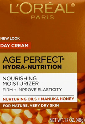 Loreal Paris Day Cream Age Perfect Hydra Nutrition Nurturing Oils + Manuka Honey - 1.7 Oz - Image 2