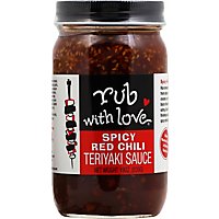 Rub With Love Spicy Red Teriyaki Sauce - 19 Oz - Image 2