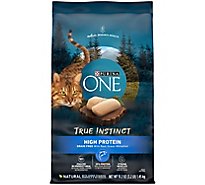 Purina ONE True Instinct Ocean Whitefish Dry Cat Food - 3.2 Lb