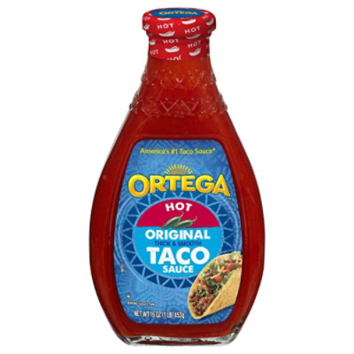 Ortega Taco Sauce Original Hot - 16 Oz - Image 3