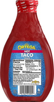 Ortega Taco Sauce Original Hot - 16 Oz - Image 6