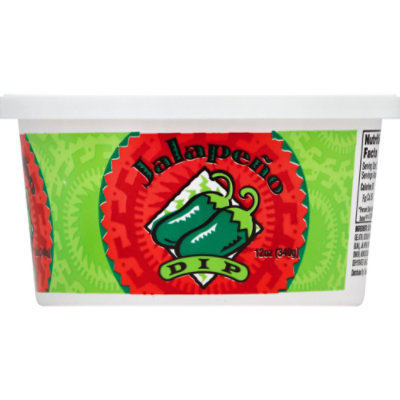 Price's Jalapeno Dip English Spanish Plastic Cup - 12 Oz