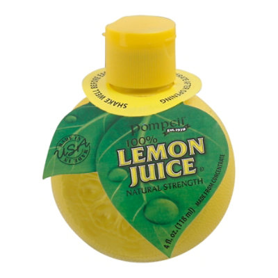 Pompeii Bottle Lemon Juice - 4 Fl. Oz. - Image 1