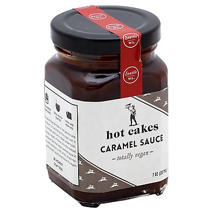 Hot Cakes Vegan Salted Caramel Topping - 7 Oz - Image 1