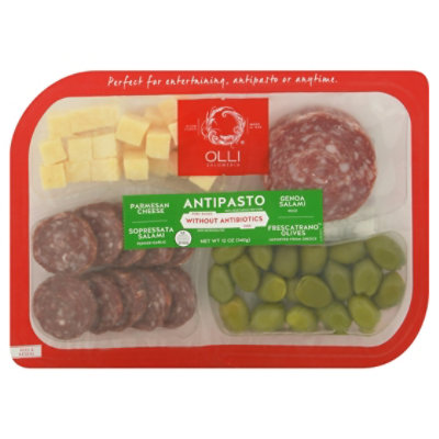 Olli Salami Frescatrano Olive Parmesan Tray - 12 Oz - Image 1