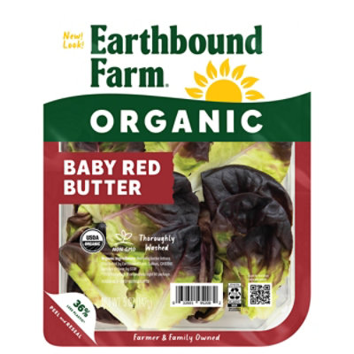 Earthbound Farm Organic Baby Red Butter Tray - 5 Oz - Image 1