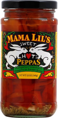 Mama Lils Sweet Hot Peppers In Vngr - 12 Oz - Image 2