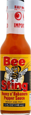 BeeSting Honey N Habanero Sauce - 5 Oz - Image 2