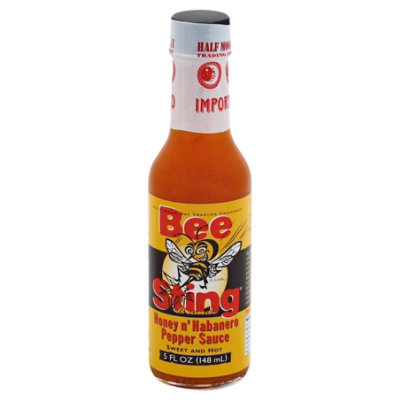 BeeSting Honey N Habanero Sauce - 5 Oz - Image 1