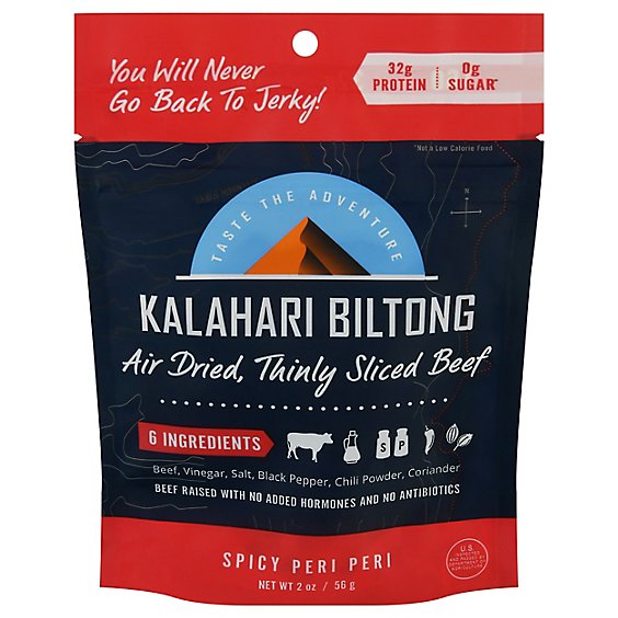 Biltong Is A South African Style Of Thinly Sliced Air Dried Beef, Made With - 2 Oz