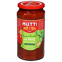 Mutti Tomato & Basil Pasta Sauce - 24 Oz. - Image 3