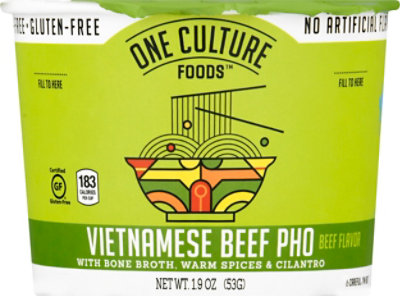 One Culture Foods Vietnamese Beef Pho - 1.88 Oz - Image 2