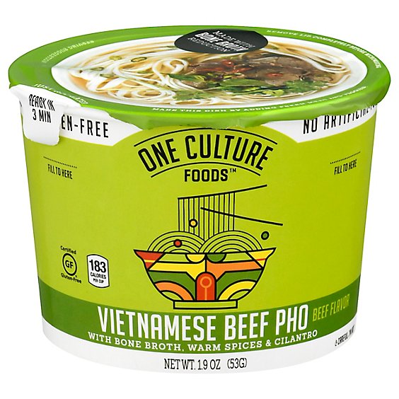 One Culture Foods Vietnamese Beef Pho - 1.88 Oz