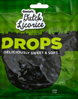 Gustafs Drops Dutch Licorice Sweet & Soft - 5.2 Oz - Image 2