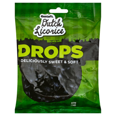 Gustafs Drops Dutch Licorice Sweet & Soft - 5.2 Oz - Image 1