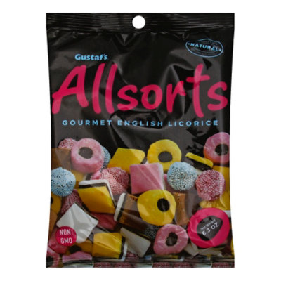 Gustafs Allsorts Gourmet English Licorice - 6.3 Oz - Image 1