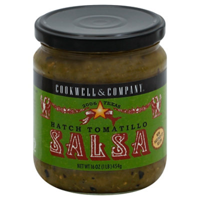 Cookwell & Company Salsa Hatch Tomatillo 16 Oz Albertsons