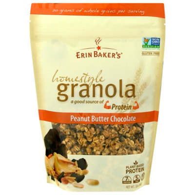 Erin Baker's Peanut Butter Chocolate Homestyle Granola - 12 Oz - Image 3