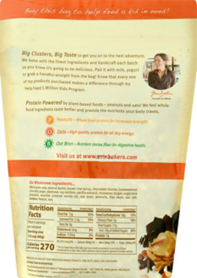 Erin Baker's Peanut Butter Chocolate Homestyle Granola - 12 Oz - Image 6