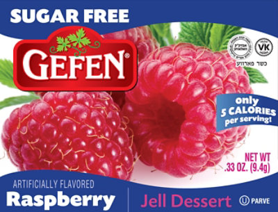 Gefen Jello Raspberry Diet - 0.33 Oz - jewelosco