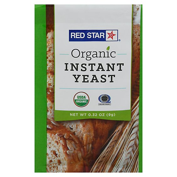 Red Star Organic Yeast Single Strip - 0.32 Oz