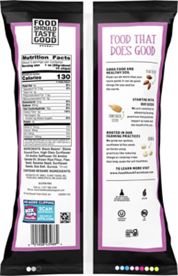 Food Should Taste Good Bean Chips Black Bean Multigrain - 5.5 Oz - Image 6