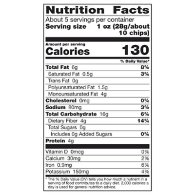 Food Should Taste Good Bean Chips Black Bean Multigrain - 5.5 Oz - Image 4