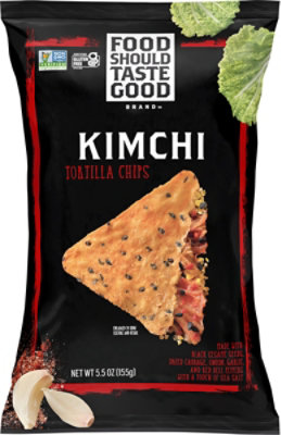 Food Should Taste Good Tortilla Chips Kimchi - 5.5 Oz - Image 2